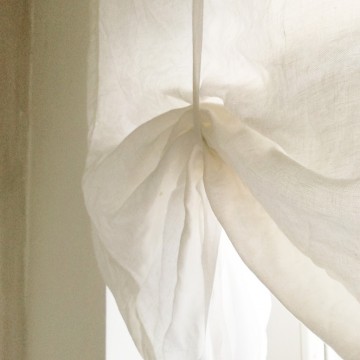 tenda lino bianca 