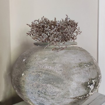 interior decor vaso rustico