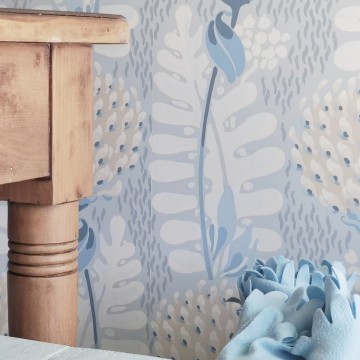 interior decor carta da parati