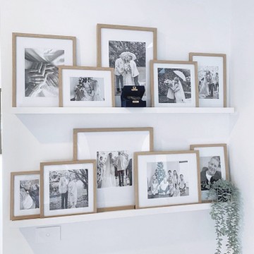 mensole per quadri e foto 